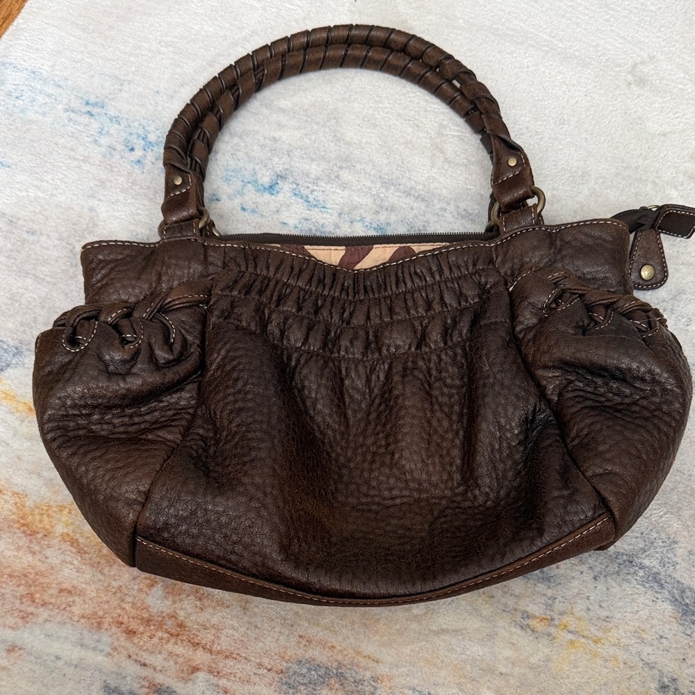 Ruby Rd. (Ruby Road) Leather Handbag - image 1